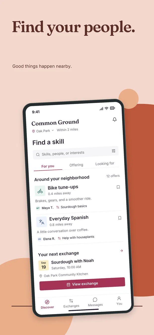 The same screen as a finished App Store screenshot