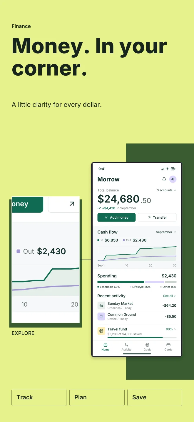 Preview: Money. In your corner.